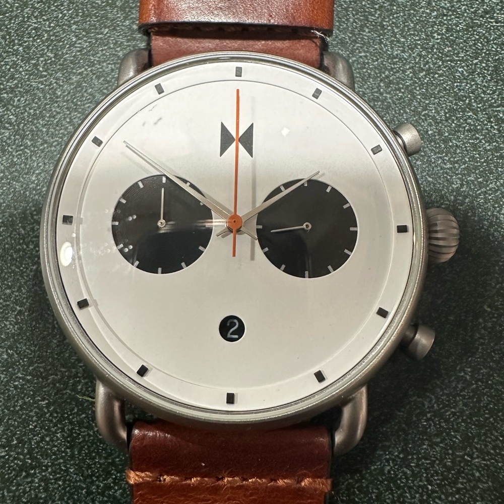 MVMT Black Top Chronograph Watch
